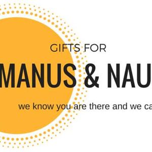 Gifts for Manus and Nauru Incorporated Logo