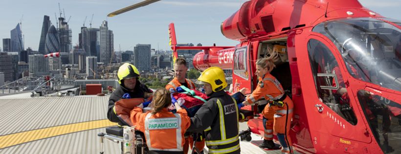 London air ambulance charity Cover Photo