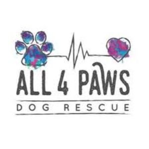 All 4 Paws Dog Rescue Logo