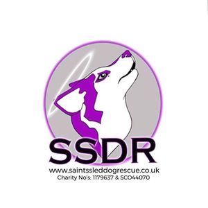 Saints Sled Dog Rescue (SSDR) Logo