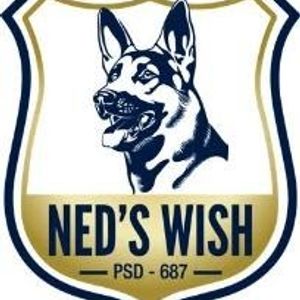 Ned's Wish - A Society for Retired Police Service Dogs Logo